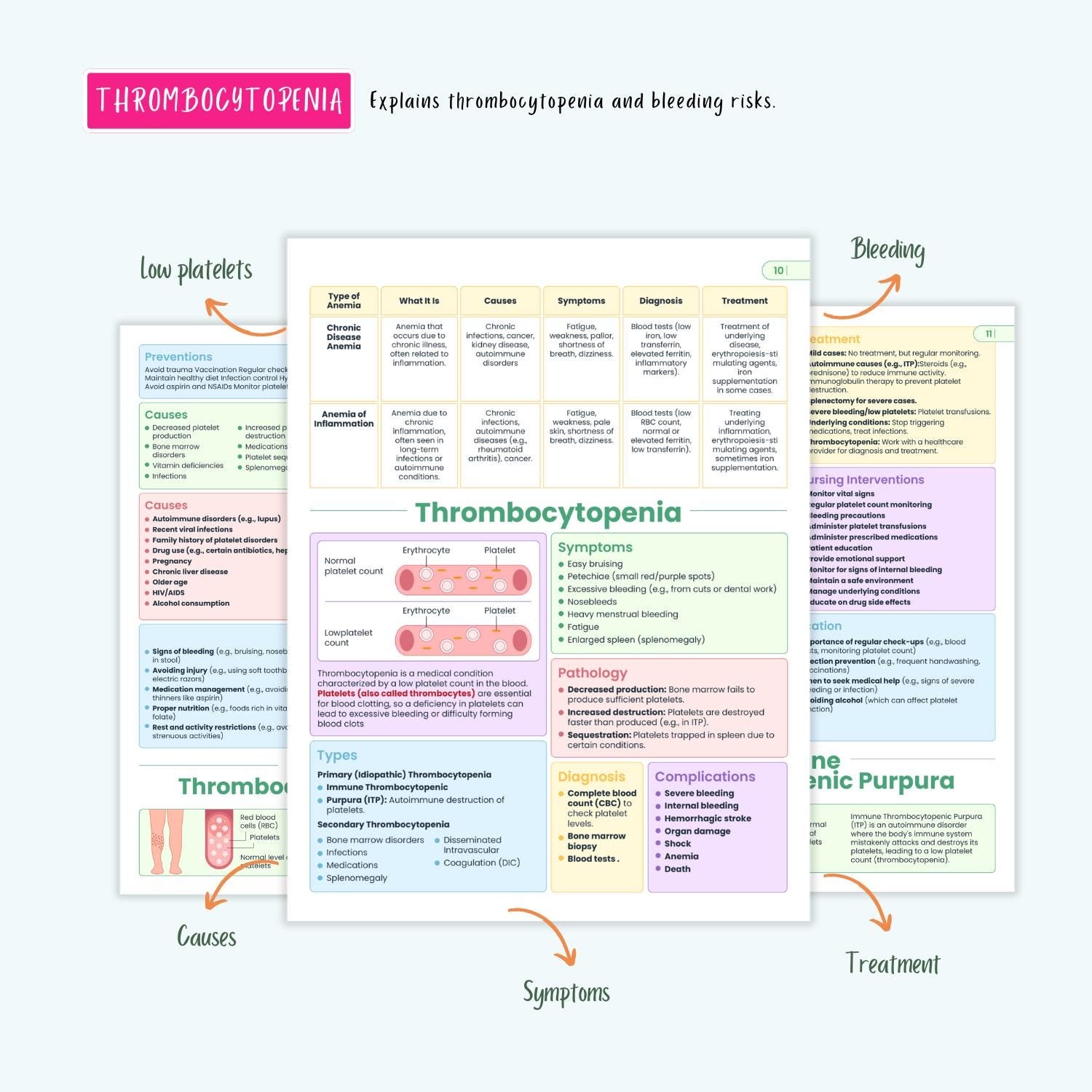 Hematology Disorders Notes 12+ Blood Conditions Anemia Hemophilia DVT DIC Clotting NCLEX Guide