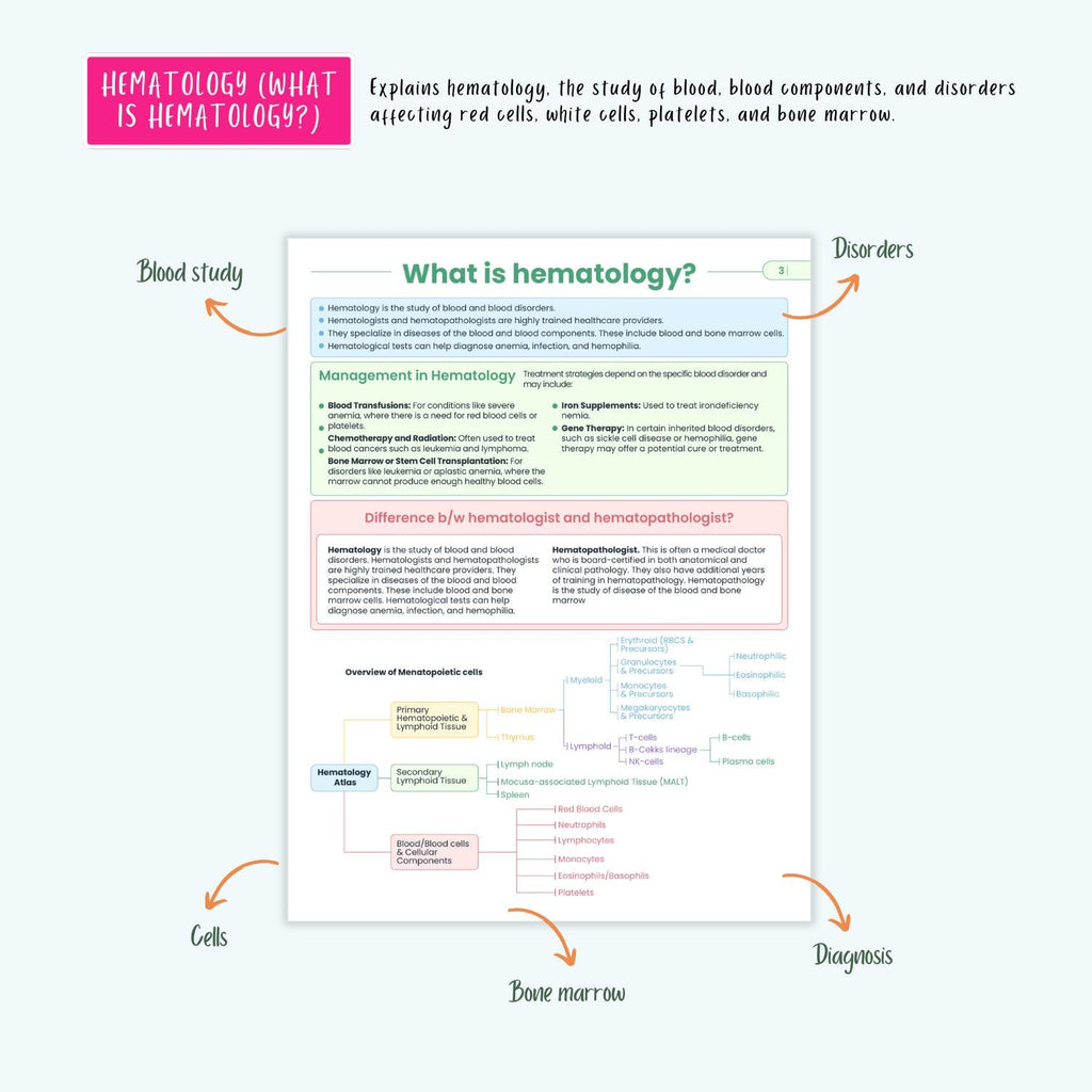 Hematology Disorders Notes 12+ Blood Conditions Anemia Hemophilia DVT DIC Clotting NCLEX Guide