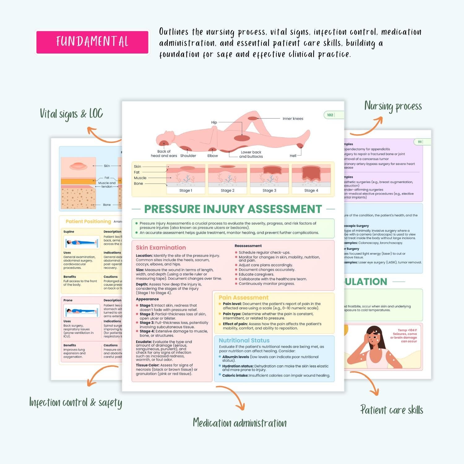 Ultimate Nursing School Notes | Complete Pharmacology, Human Anatomy, Med Surg, Pediatrics, Complete Disorders
