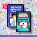 300+ Anatomy Vol 1 & 2 | ICU Critical Care Notes | ECG Cheat Sheets | Coloring Book