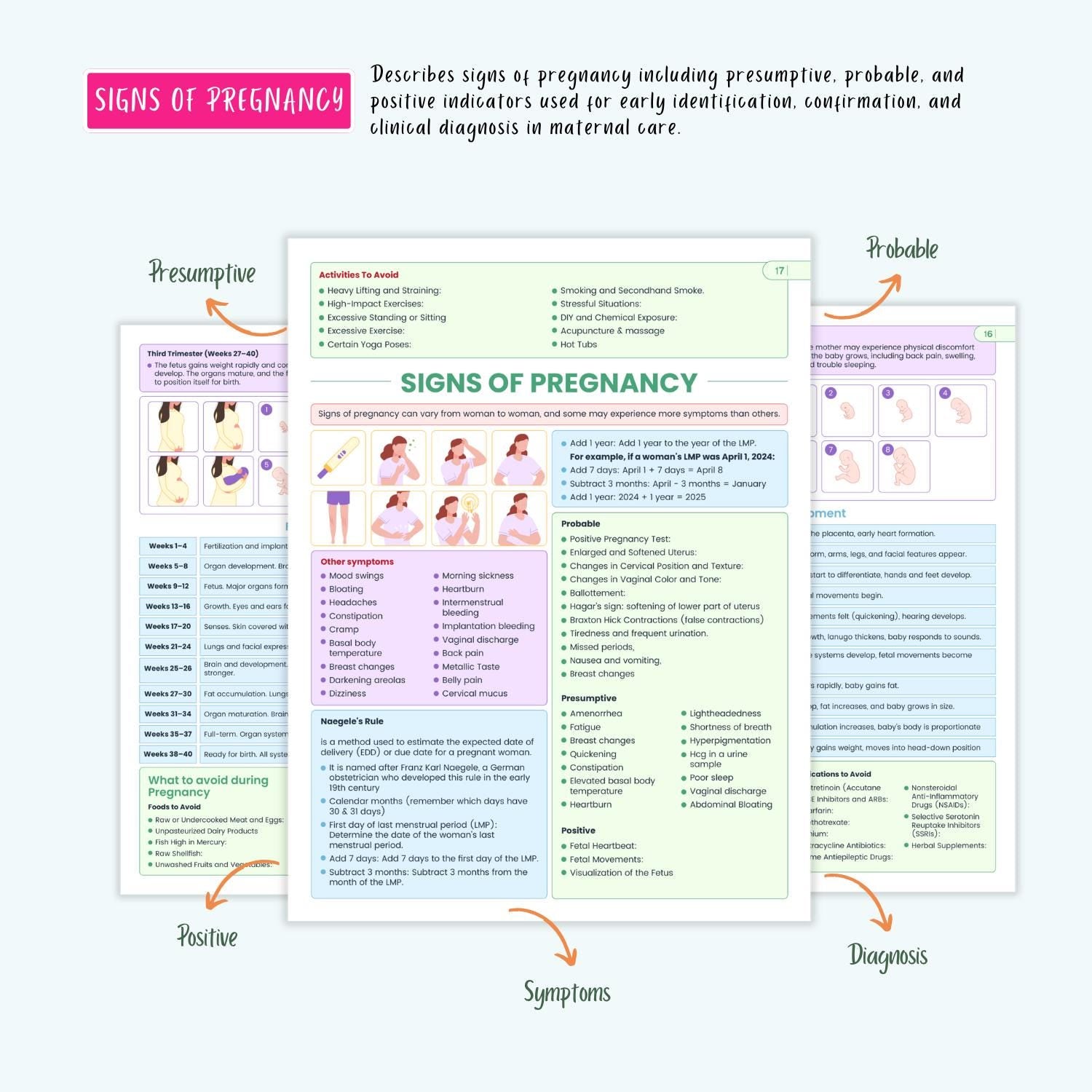 Pregnancy Disorders Complete Bundle | Nursing School | OB Maternity Notes, Flashcards, Cheat Sheets