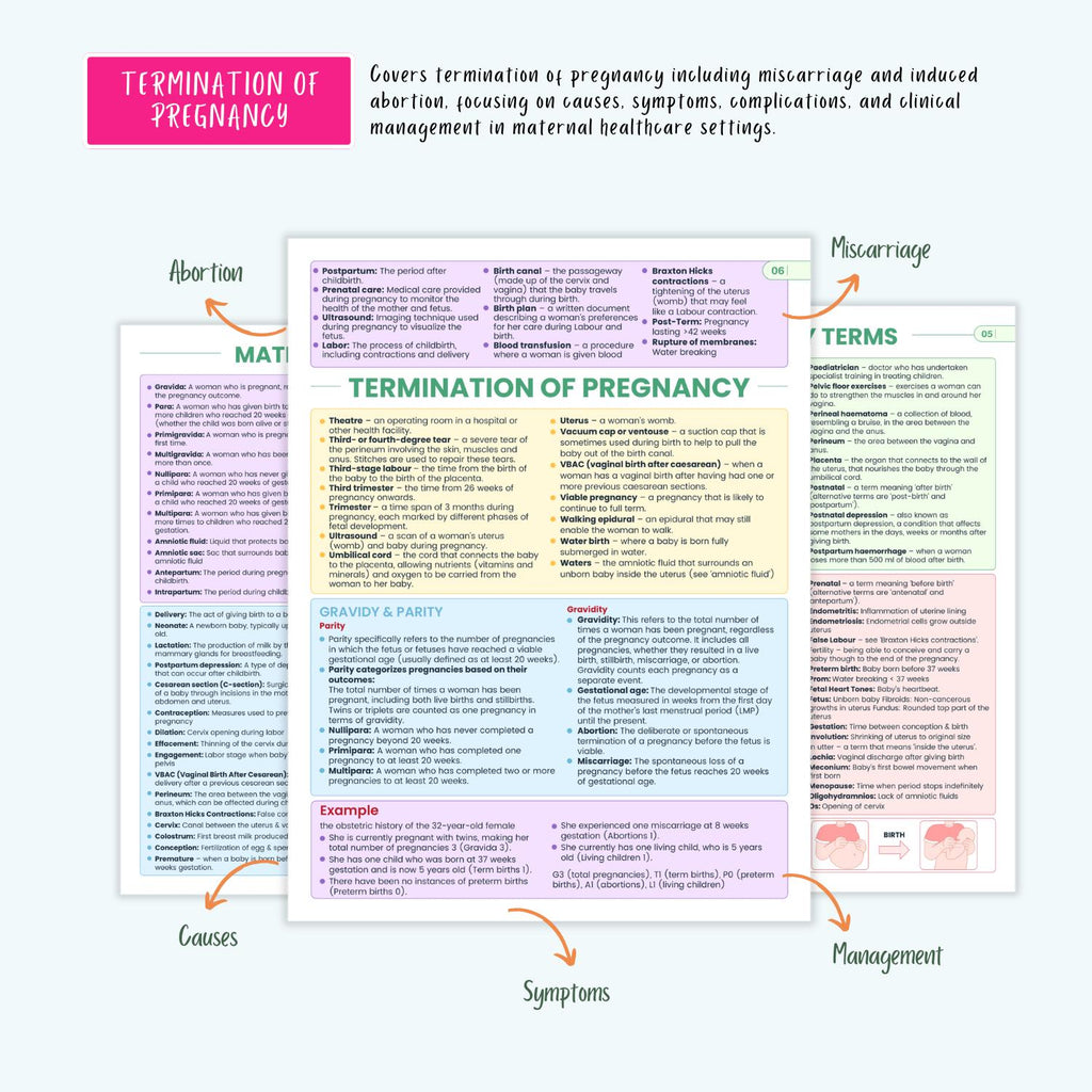 Pregnancy Disorders Complete Bundle | Nursing School | OB Maternity Notes, Flashcards, Cheat Sheets