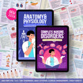 Anatomy & Nursing Disorders Complete Bundle | Human Anatomy, 150+ Diseases, Treatment, NCLEX Notes | Coloring Book