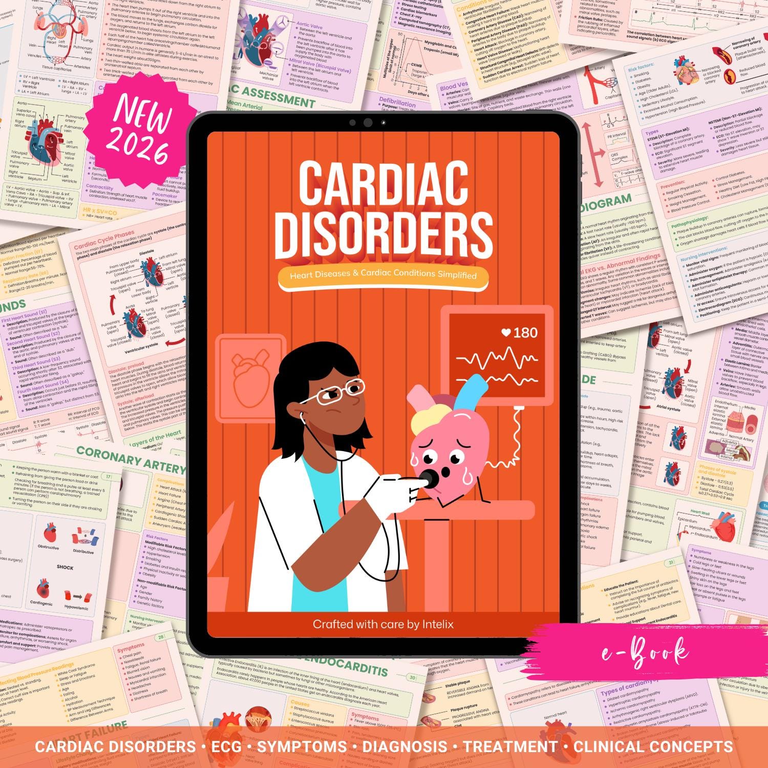 Cardiovascular Disorders Notes | 20+ Cardiac Conditions | ECG Heart Failure MI Angina Nursing