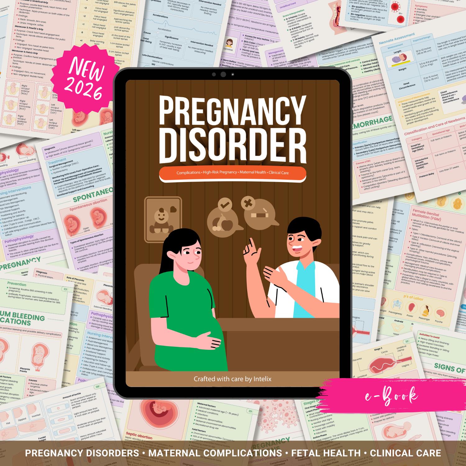 Pregnancy Disorders Complete Bundle | Nursing School | OB Maternity Notes, Flashcards, Cheat Sheets
