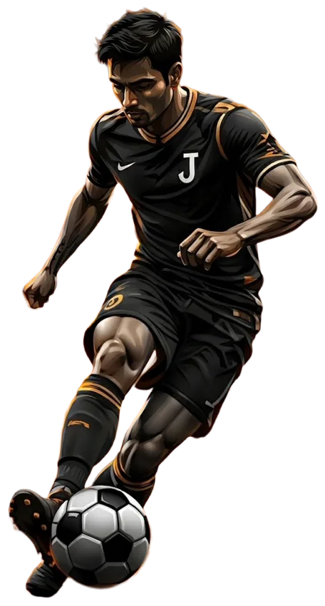 Player maintaining close ball control